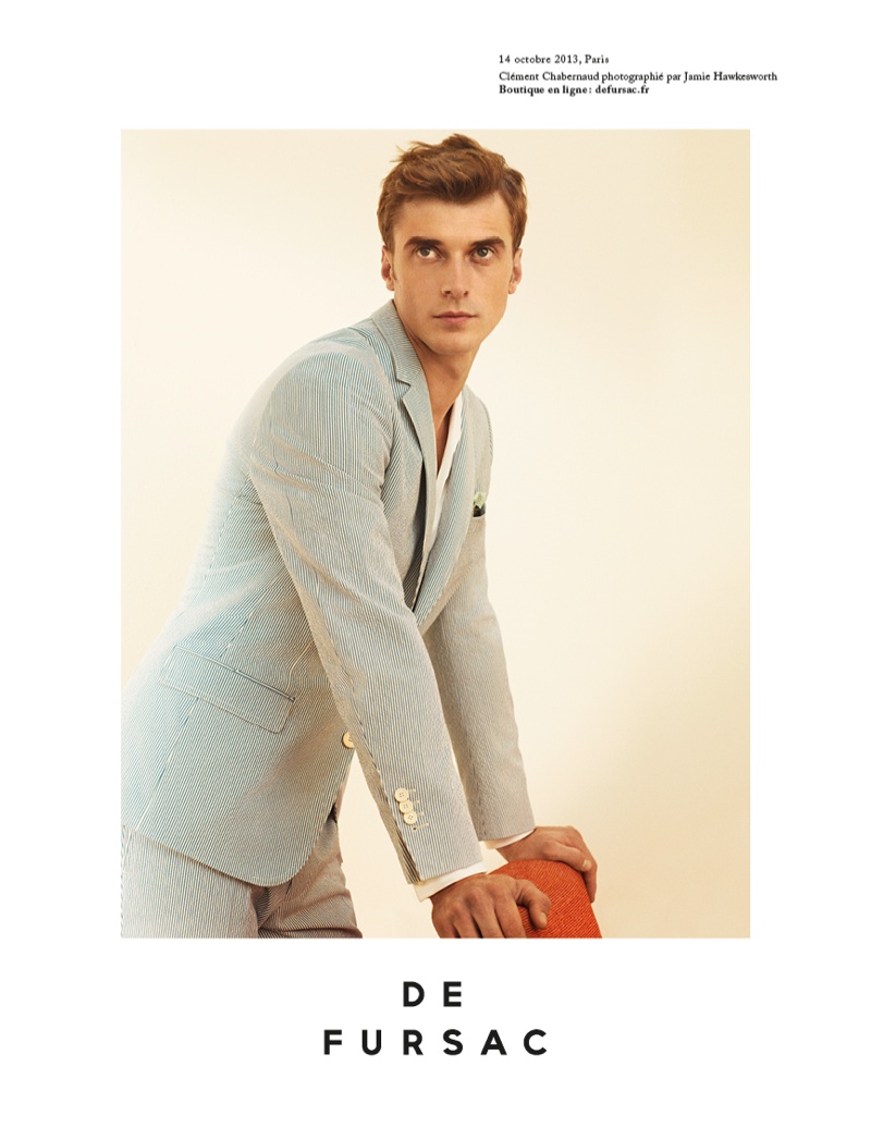 Clement Chabernaud for De Fursac Spring Summer 2014 Campaign The