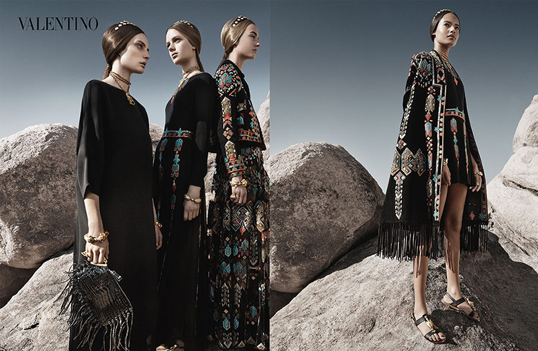 Sicilien Gurgle stang Valentino Spring/Summer 2014 Campaign | The Fashionography