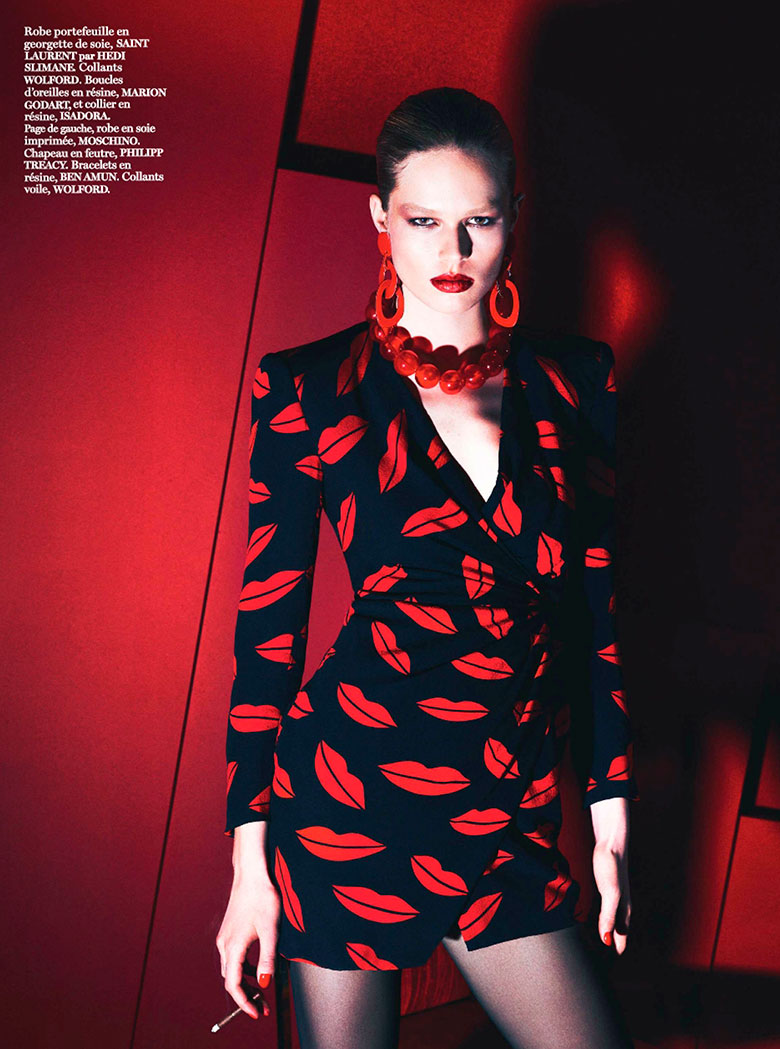 'Fatale' by Mert & Marcus for Vogue Paris March 2014 | The Fashionography