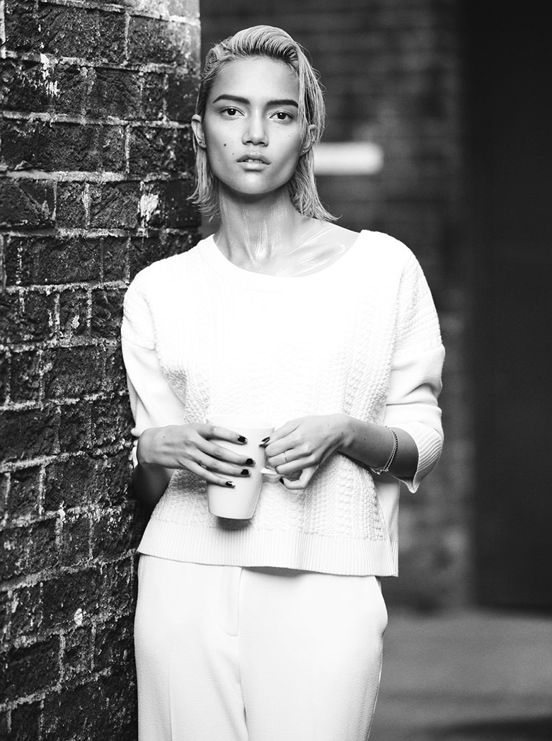 Charlotte Carey by Benjamin Vnuk for Vogue UK April 2014