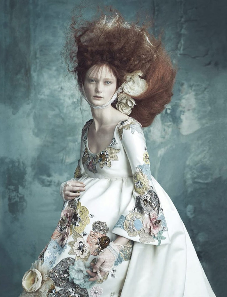 Dolce & Gabbana Alta Moda by Daniele & Iango + Luigi for Vogue Germany April 2014