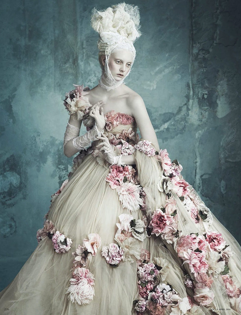 Dolce & Gabbana Alta Moda by Daniele & Iango + Luigi for Vogue Germany April 2014