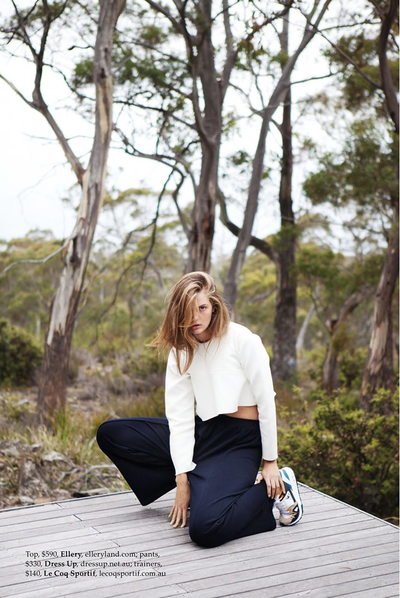 Gertrud Hegelund By Stefania Paparelli For Elle Australia June 2014