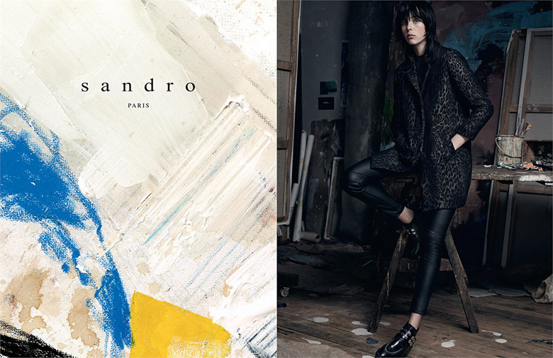 edie-campbell-sandro-fall-winter-2014-15-2