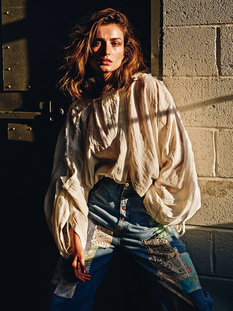 Andreea Diaconu By Mario Sorrenti For Vogue Paris March The Fashionography