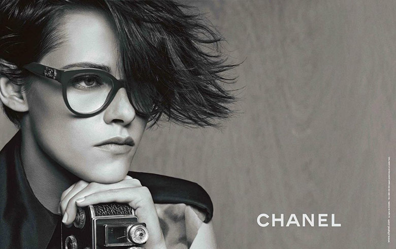 Kristen Stewart by Karl Lagerfeld for Chanel Eyewear Spring 2015