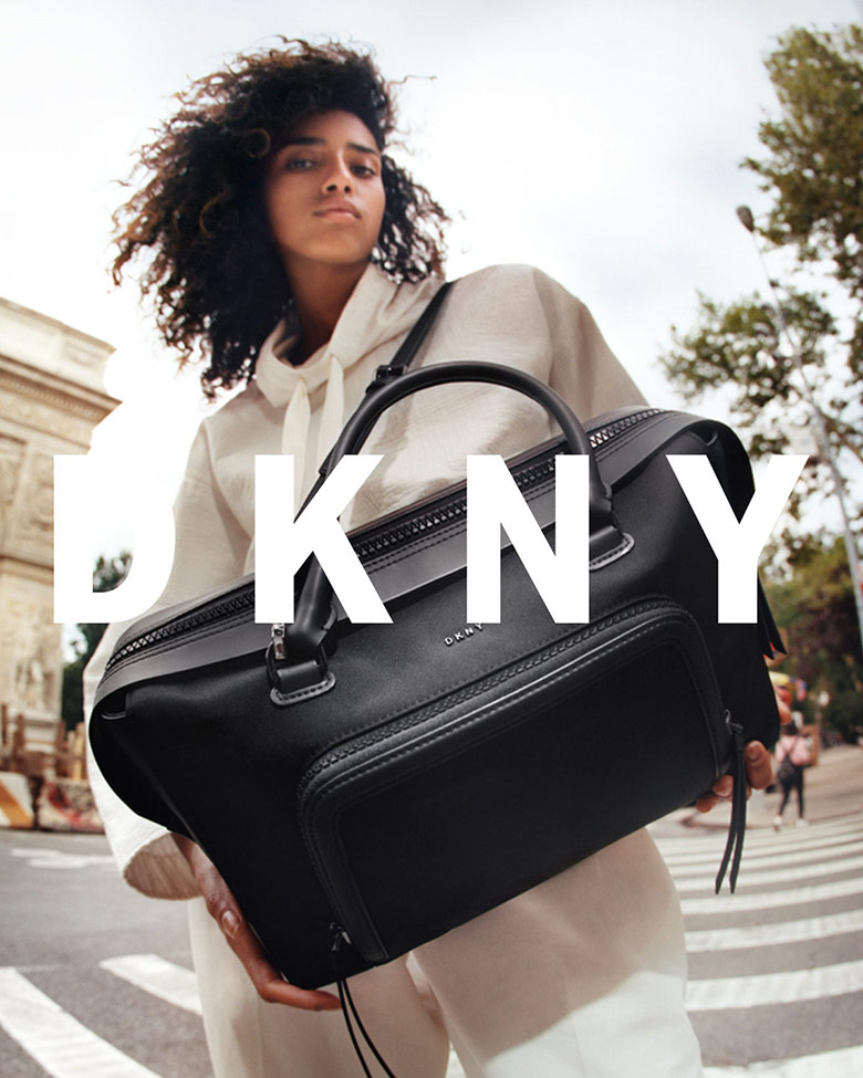 Imaan Hammam by Tyrone Lebon for DKNY Pre-Spring 2017 The Fashionography
