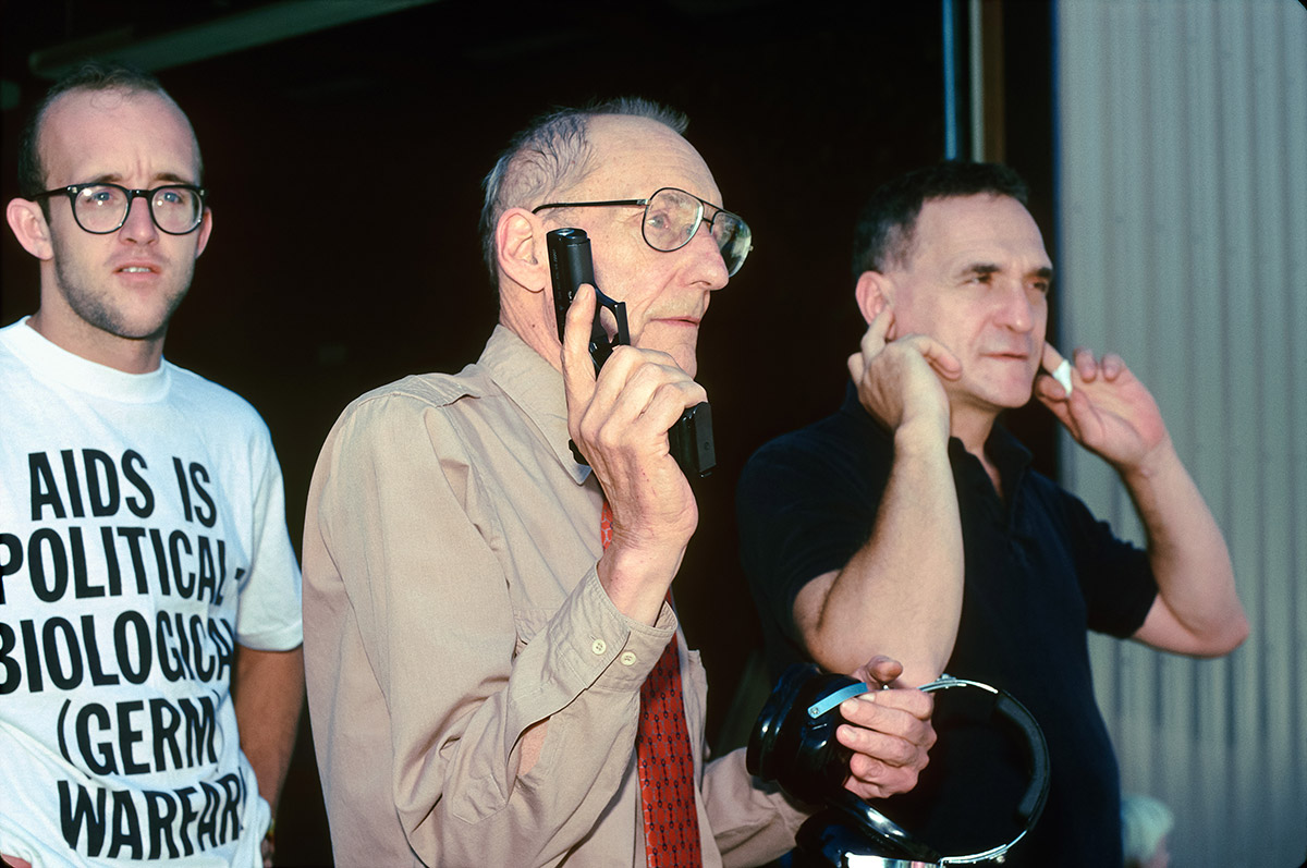 keith-haring-william-s-burroughs-john-giorno-by-kate-simon