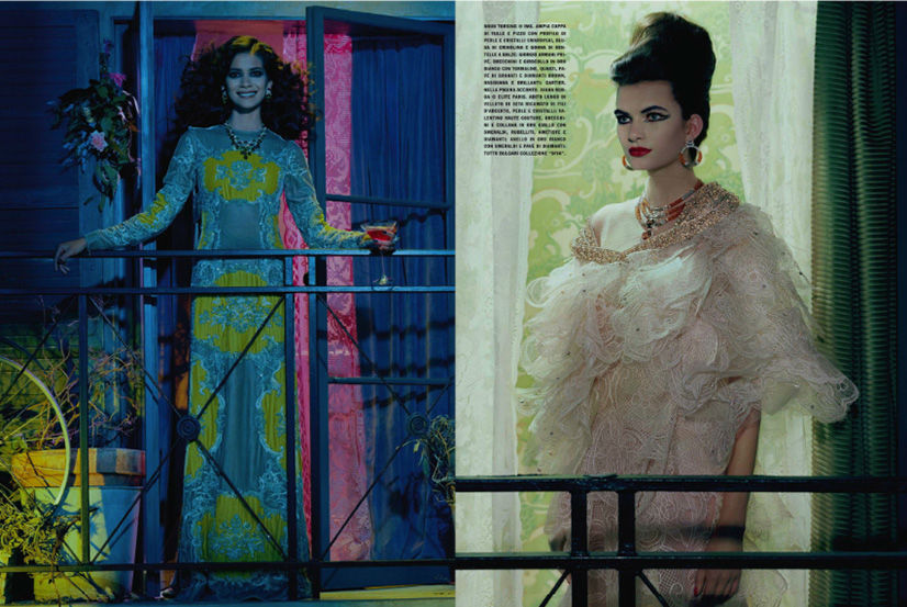 'A Precious Style' by Miles Aldridge for Vogue Italia September 2013 ...