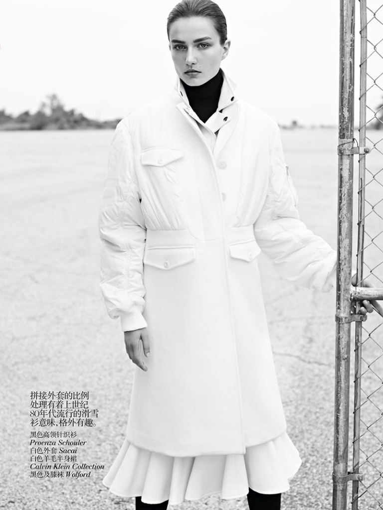 Andreea Diaconu by Karim Sadli for Vogue China October 2013 | The ...