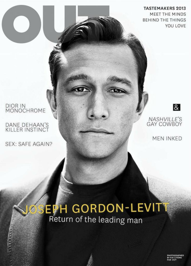 Joseph Gordon Levitt for Out Magazine October 2013 by Kai Z Feng | The ...