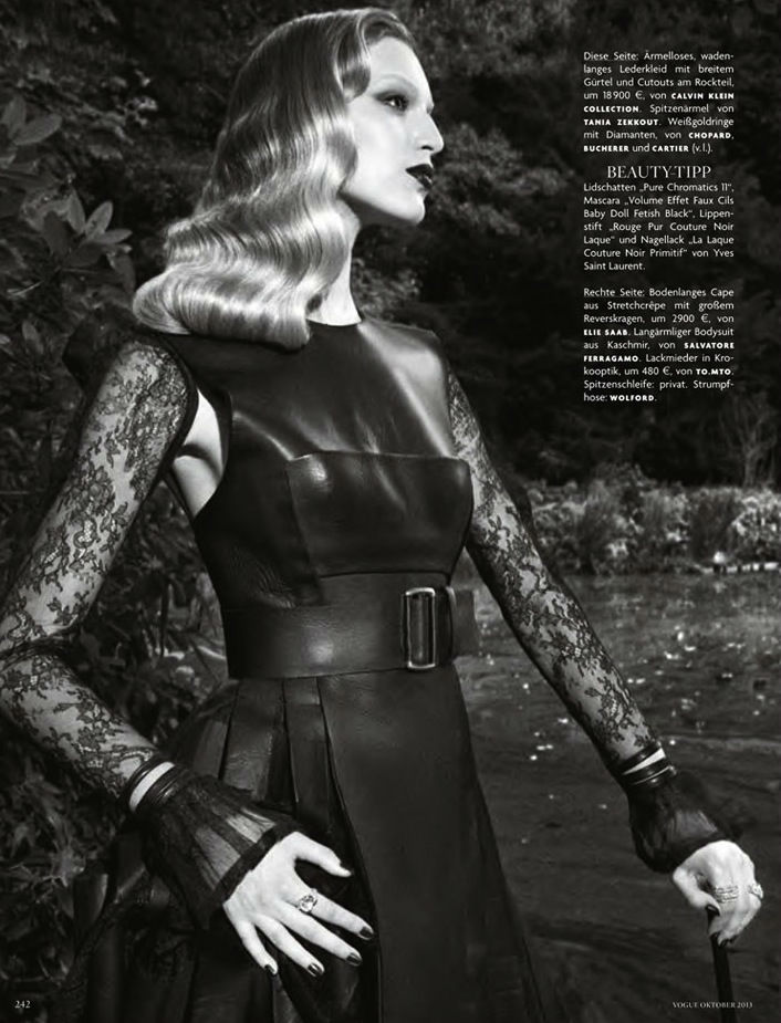 Vanessa Axente by Luigi & Daniele + Iango for Vogue Germany October ...