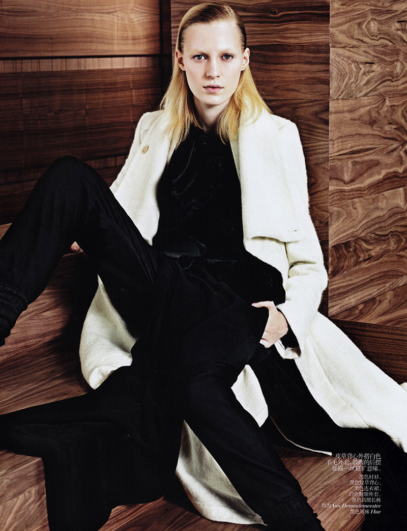 Julia Nobis by Sharif Hamza for Vogue China November 2013 | The ...