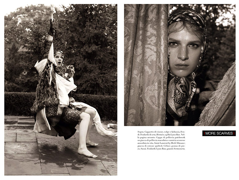 Ashleigh Good by Steven Meisel for Vogue Italia November 2013 | The ...