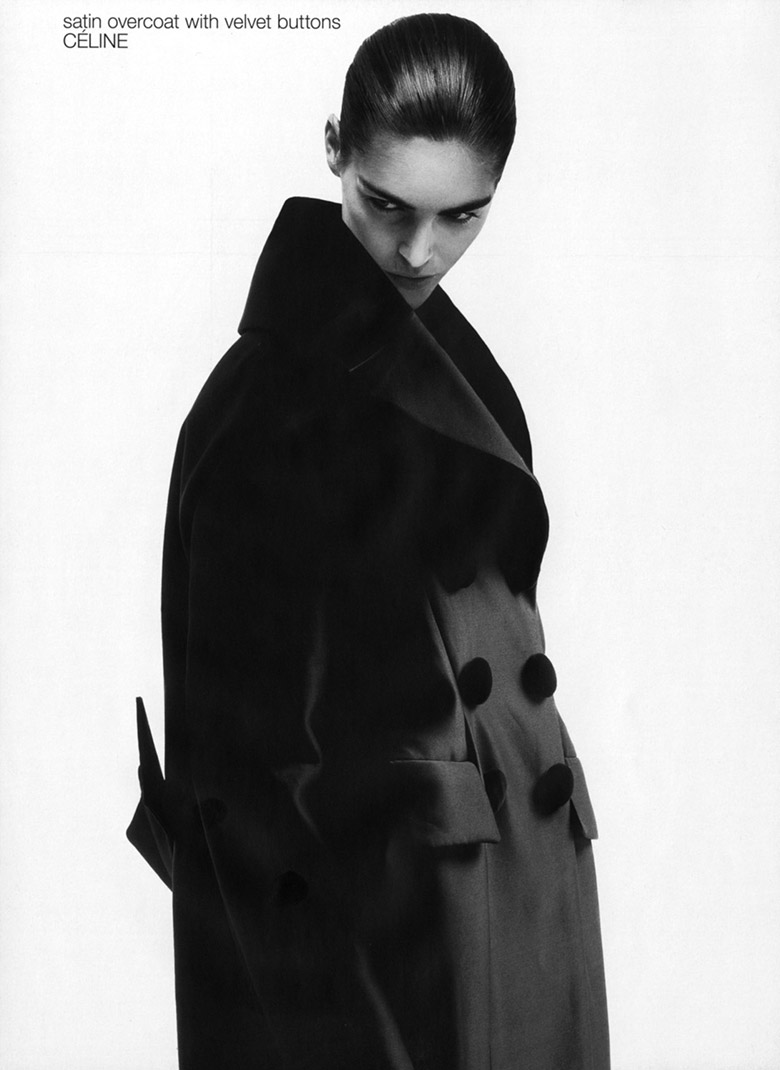 Hilary Rhoda for 032c Magazine Winter 13/14 | The Fashionography