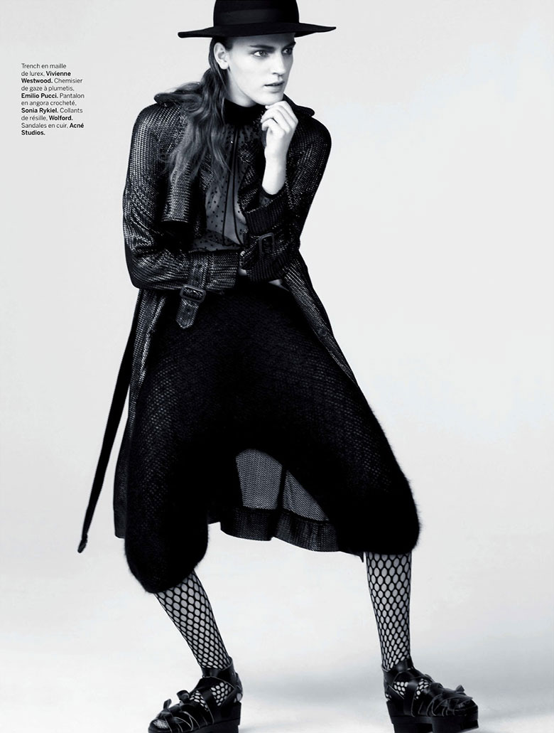 Laura Kampman by Johan Sandberg for Stylist France Magazine February ...