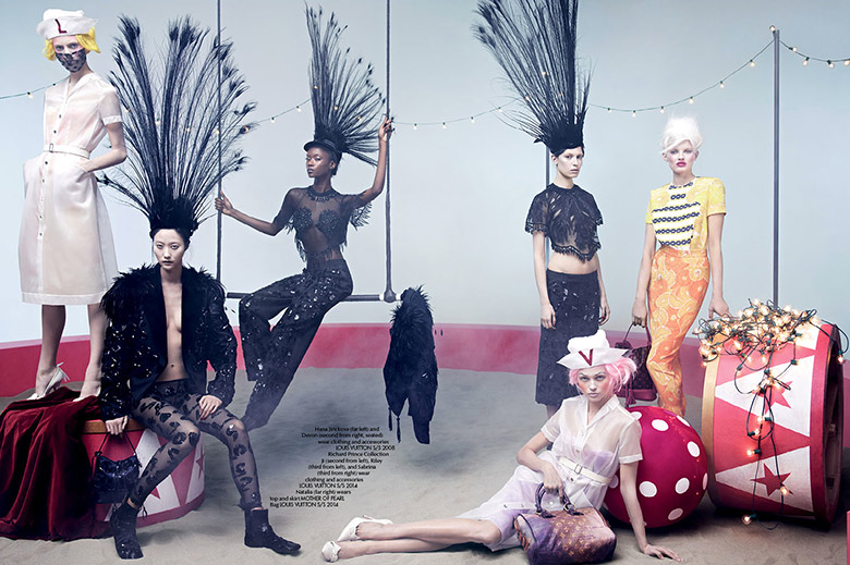'The Greatest Show' by Maurizio Bavutti for CR Fashion Book S/S 2014 ...