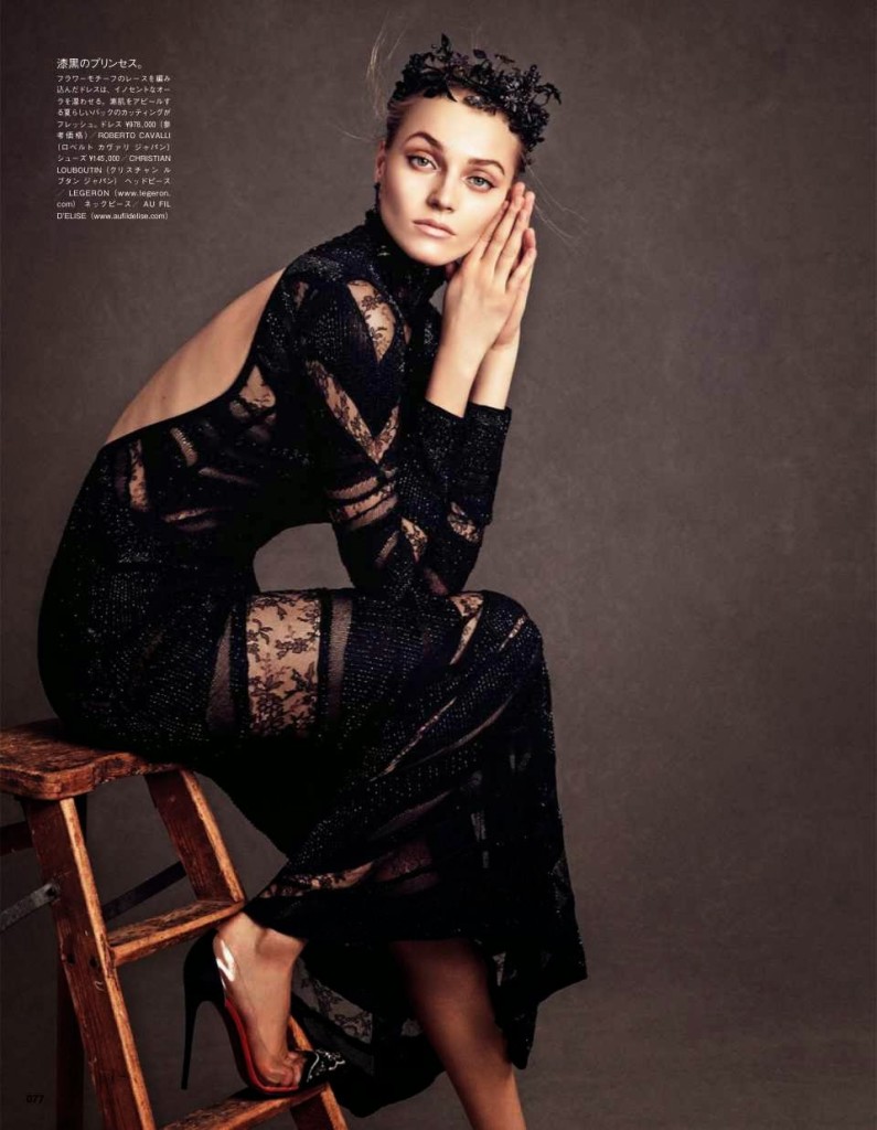 Anna Jagodzinska by Andreas Sjodin for Vogue Japan July 2014 | The ...