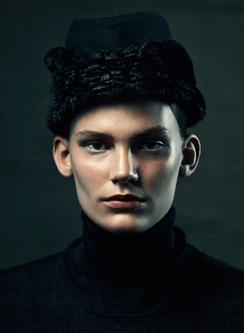 Lena Hardt for Vogue Turkey October 2014 | The Fashionography