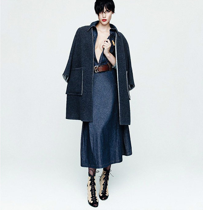 Alana Bunte by Nagi Sakai for Harper's Bazaar Germany November 2014 ...