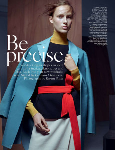 Julia Bergshoeff by Karim Sadli for Vogue UK January 2015 | The ...