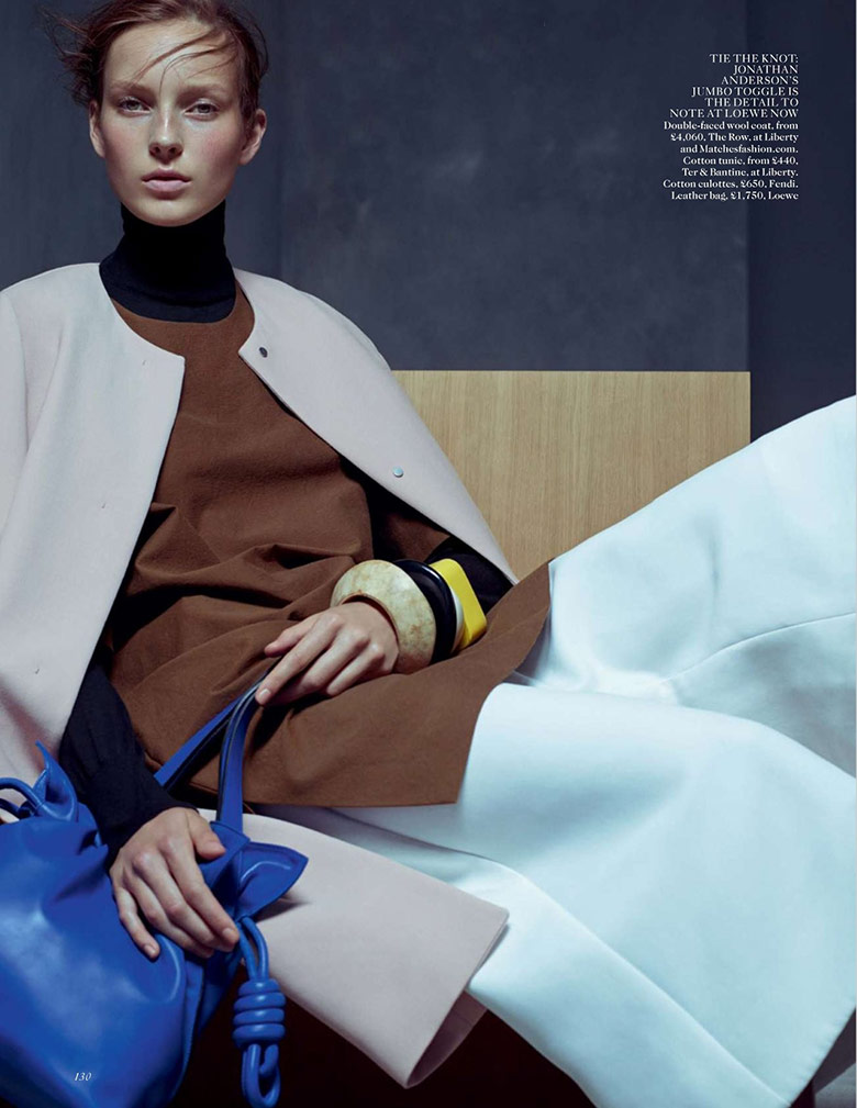 Julia Bergshoeff by Karim Sadli for Vogue UK January 2015 – Page 2 of 2 ...