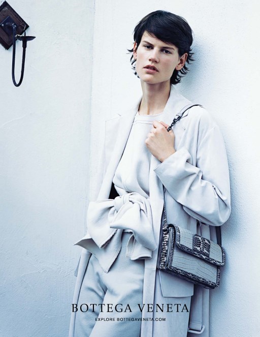Saskia de Brauw for Bottega Veneta S/S 2015 | The Fashionography