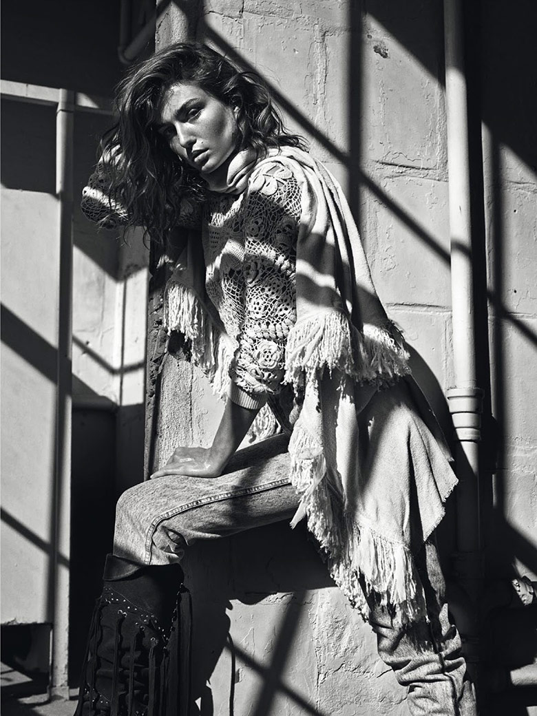 Andreea Diaconu by Mario Sorrenti for Vogue Paris March 2015 | The ...