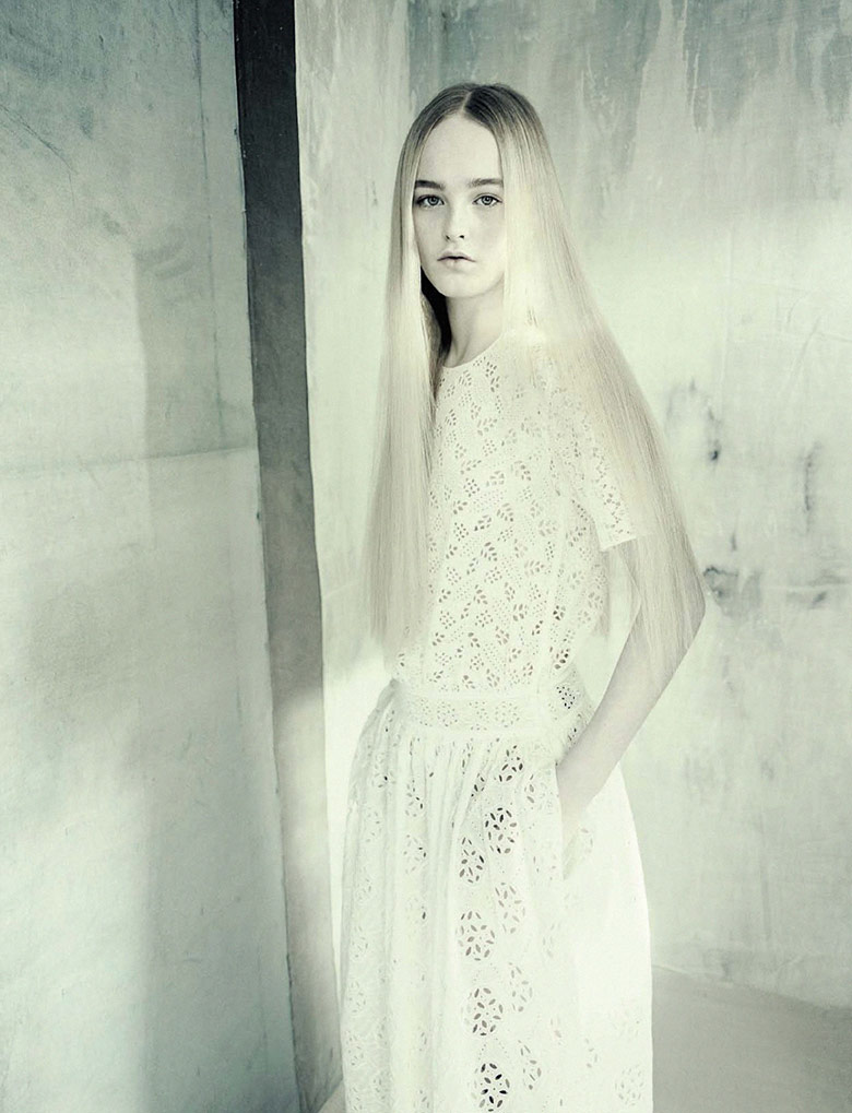 Jean Campbell by Paolo Roversi for Vogue Italia February 2015 - Page 2 ...