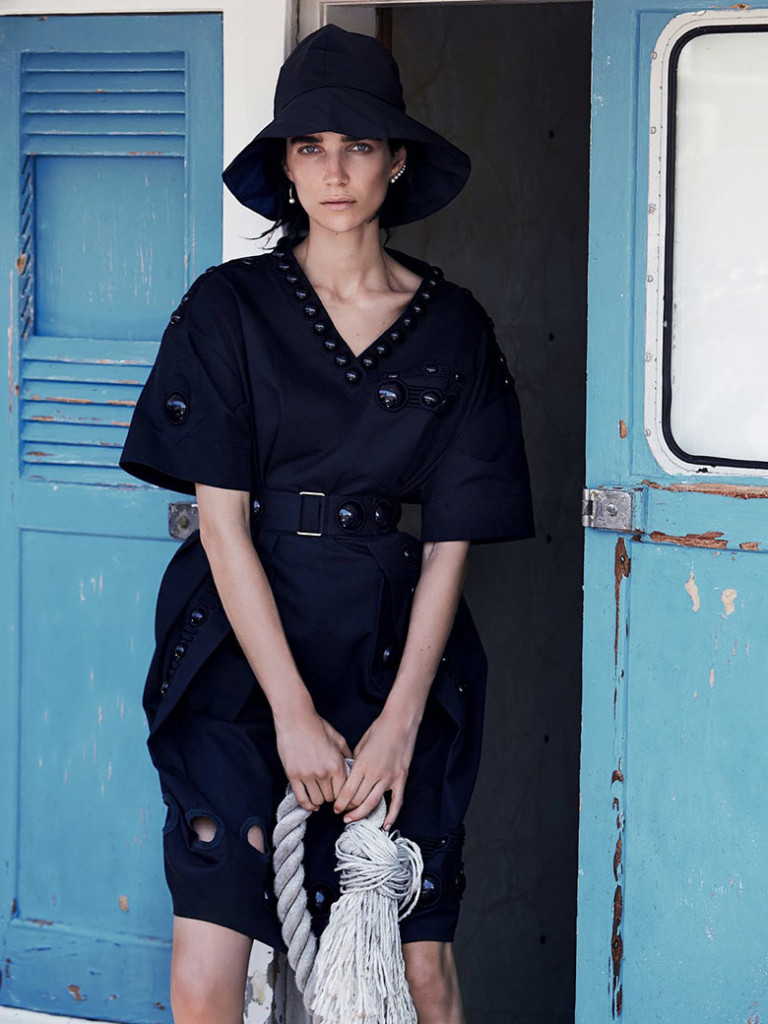 Janice Alida for Vogue Australia April 2015 | The Fashionography