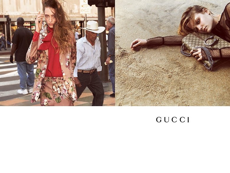 Gucci F/W 15/16 Campaign by Glen Luchford | The Fashionography