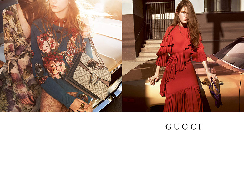 Gucci F/W 15/16 Campaign by Glen Luchford | The Fashionography