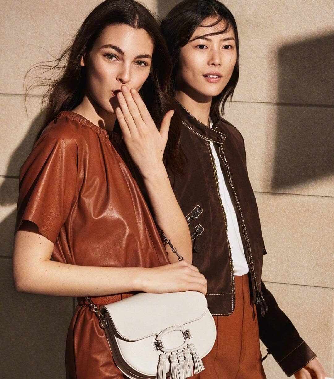 Vittoria Ceretti & Liu Wen for Tod's S/S 2019 | The Fashionography