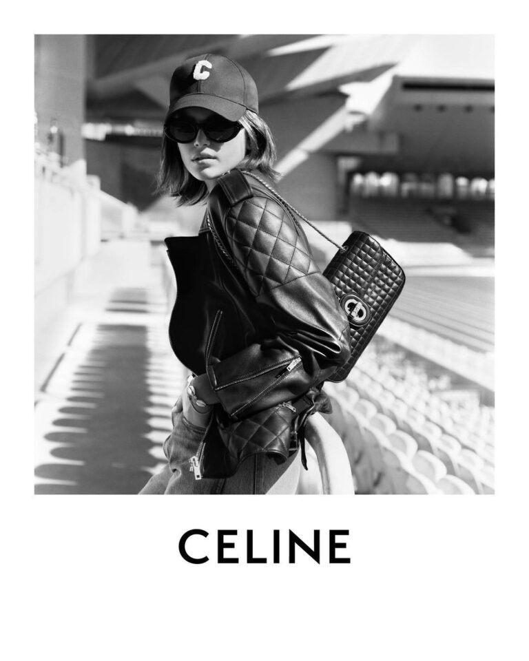 Kaia Gerber by Hedi Slimane for Celine S/S 2021 | The Fashionography
