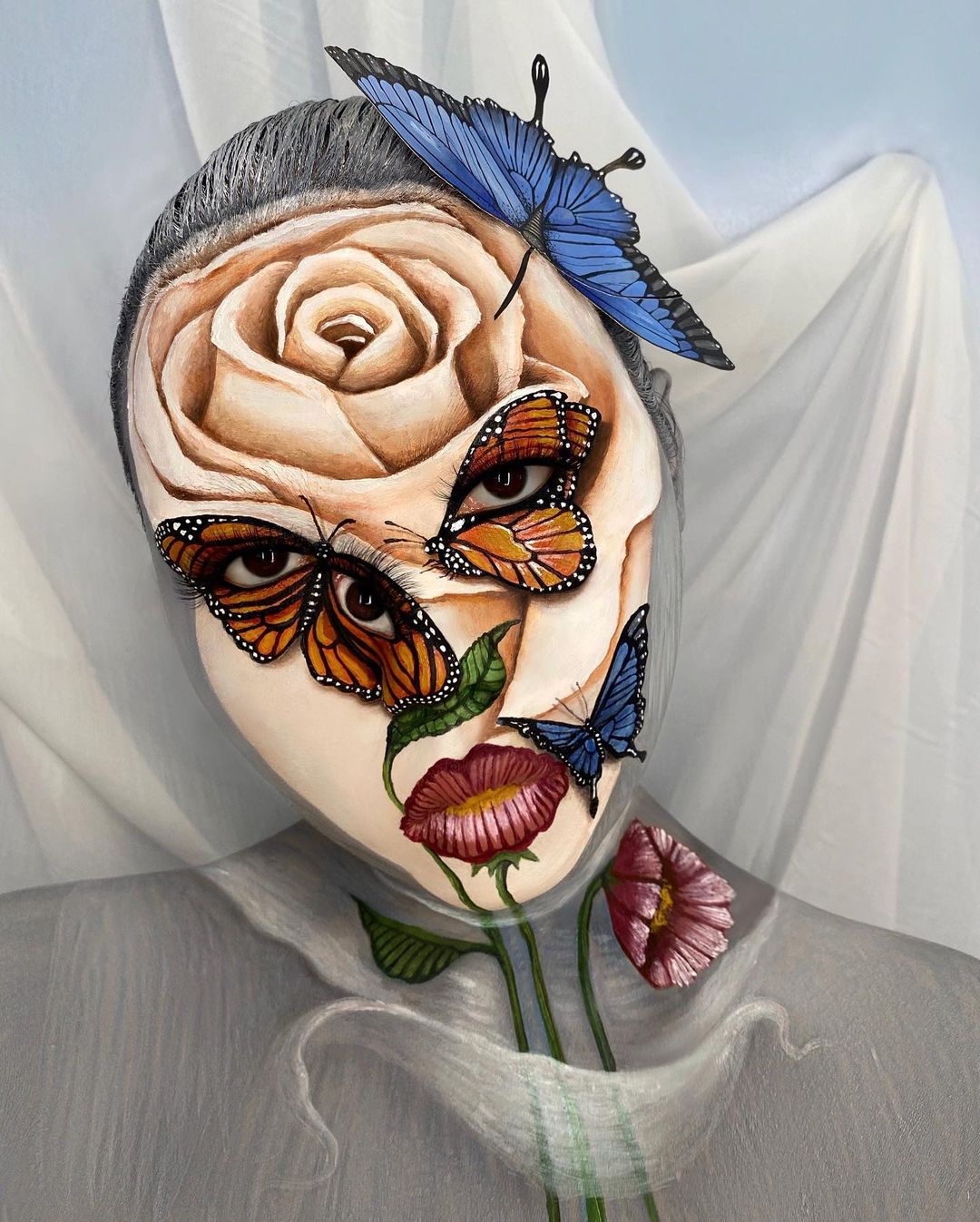 How Mimi Choi's Facial Illusions Come Together 