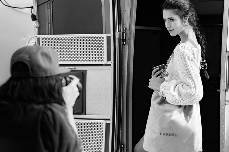 Lily-Rose Depp, Margaret Qualley And Whitney Peak Lead Chanel's 2022 Bag  Campaign