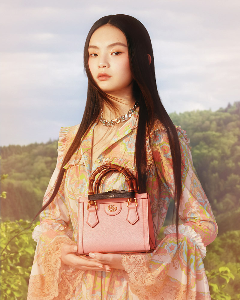 Gucci invites a set of artists to illustrate its latest bamboo bag