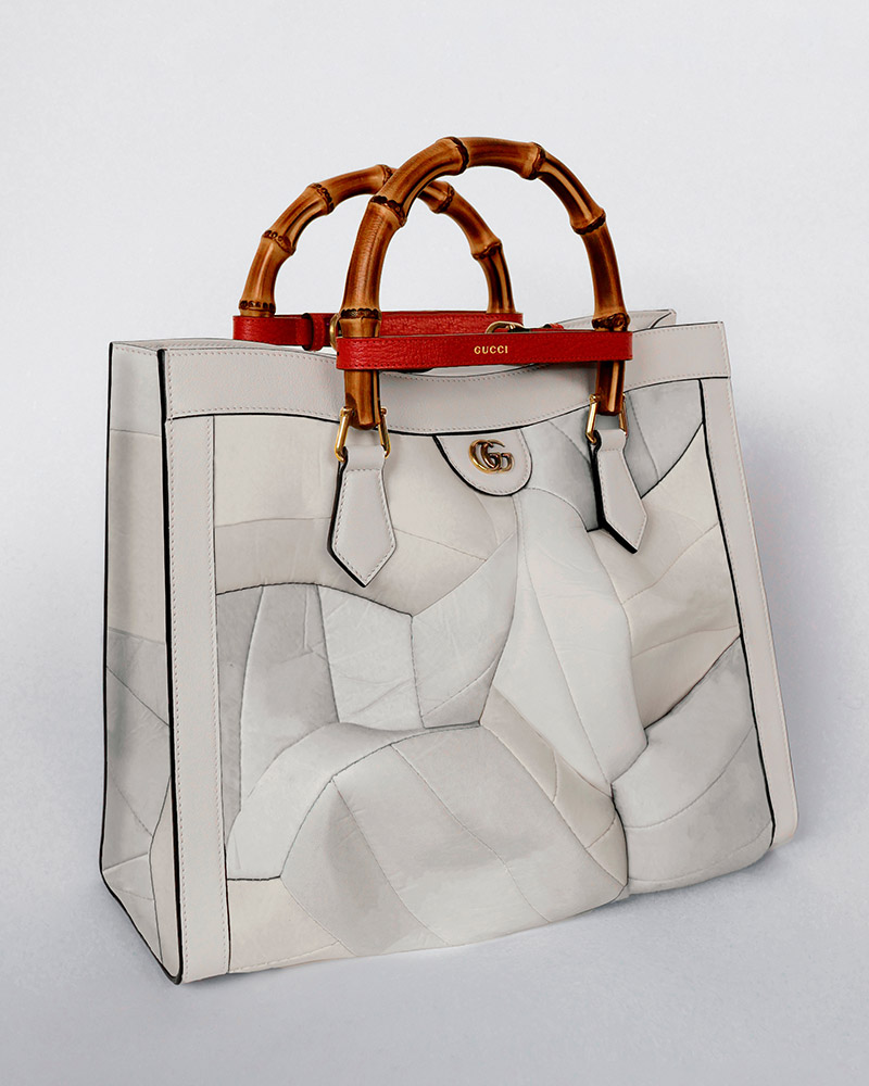 Gucci invites a set of artists to illustrate its latest bamboo bag