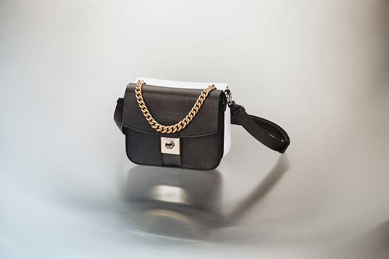 lock designer handbag