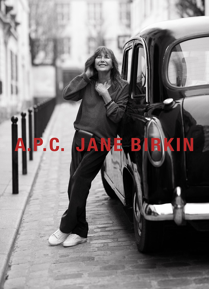 A.P.C. Introduces Its Jane Birkin Collection
