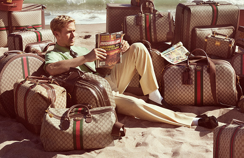 Ryan Gosling for Gucci Valigeria