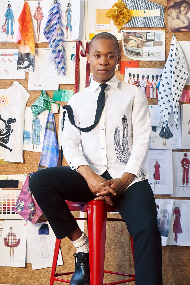 Dior Presents Thebe Magugu x CTAOP Capsule Collection