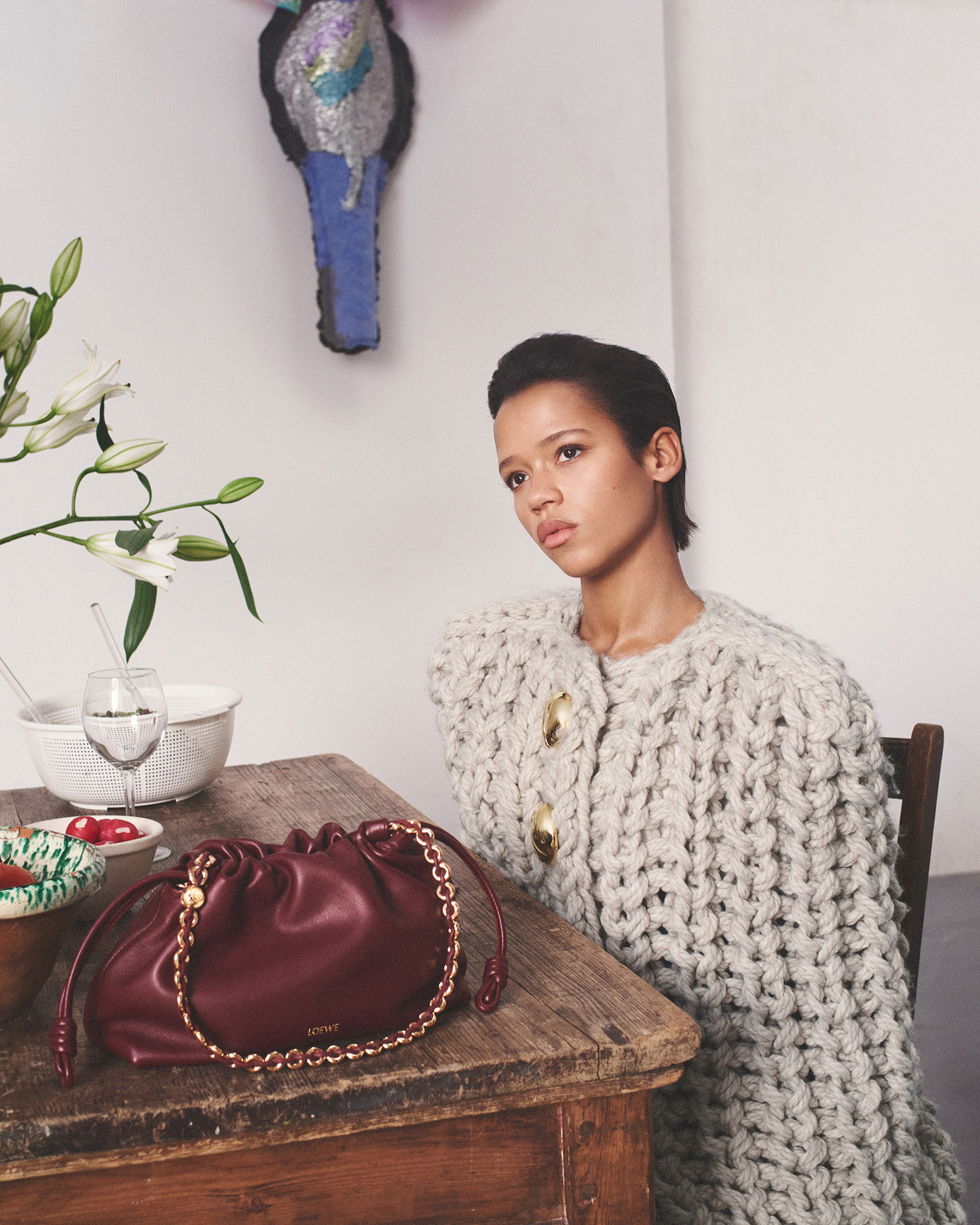 TAYLOR RUSSELL for LOEWE.