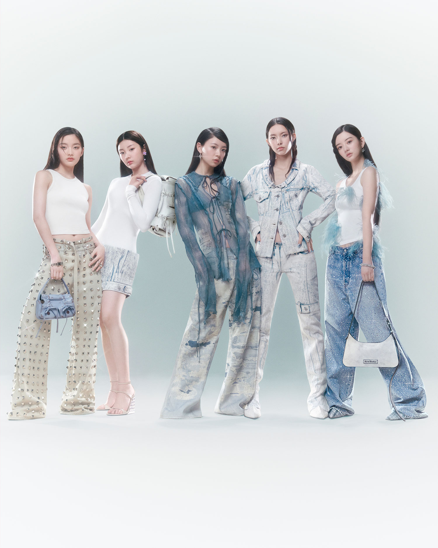 Acne Studios' New Campaign with K-Pop Sensation ILLIT | The Fashionography