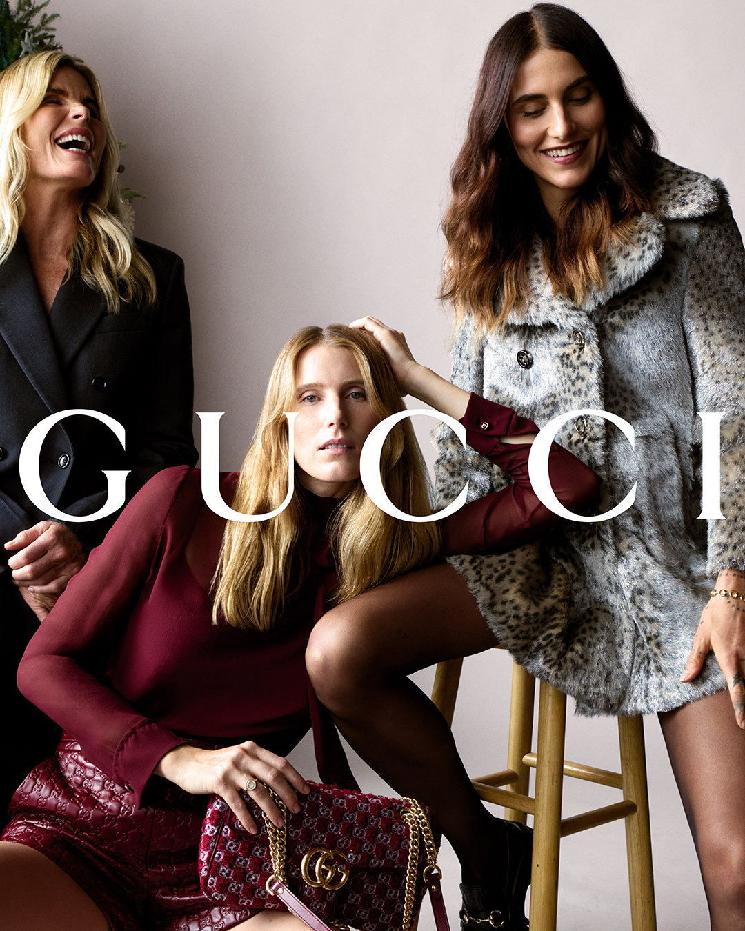 Gucci's Gift Campaign: Mariel, Dree, and Langley Fox Hemingway