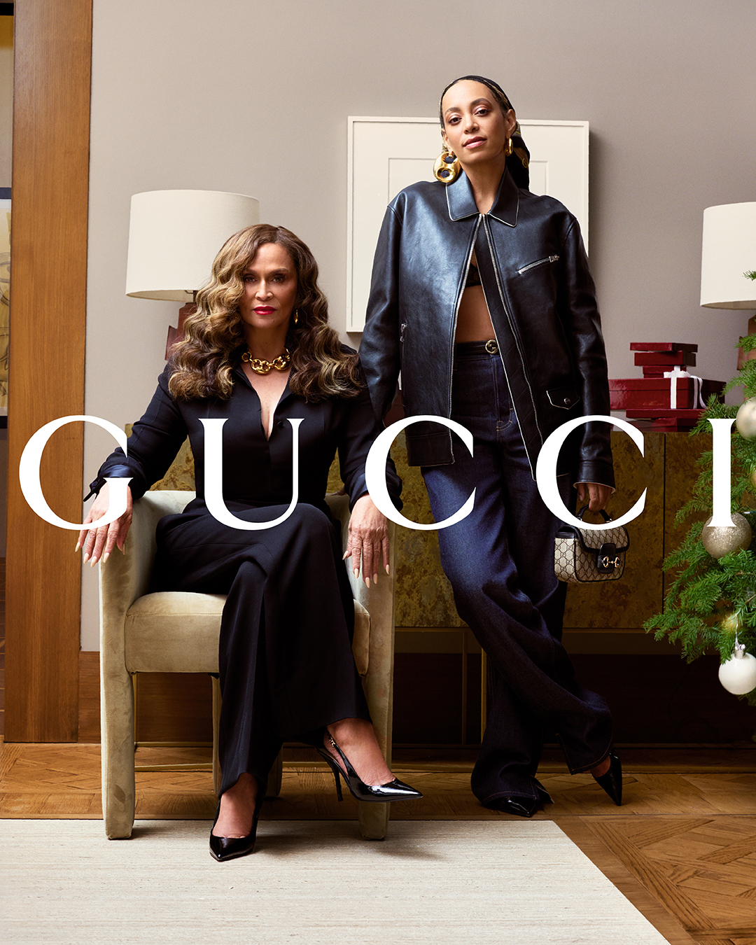 Gucci's Gift Campaign: Ms. Tina and Solange Knowles