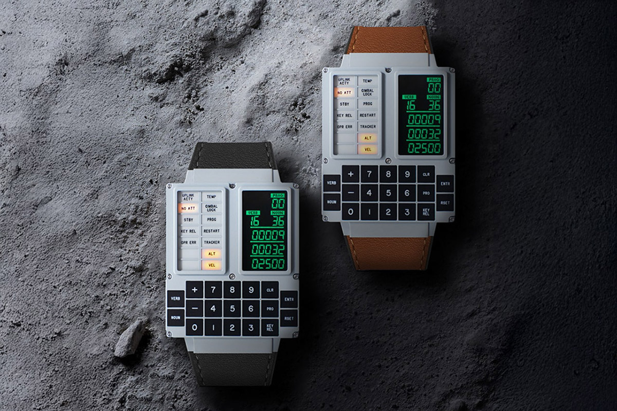 DSKY Moonwatch by Apollo Instruments