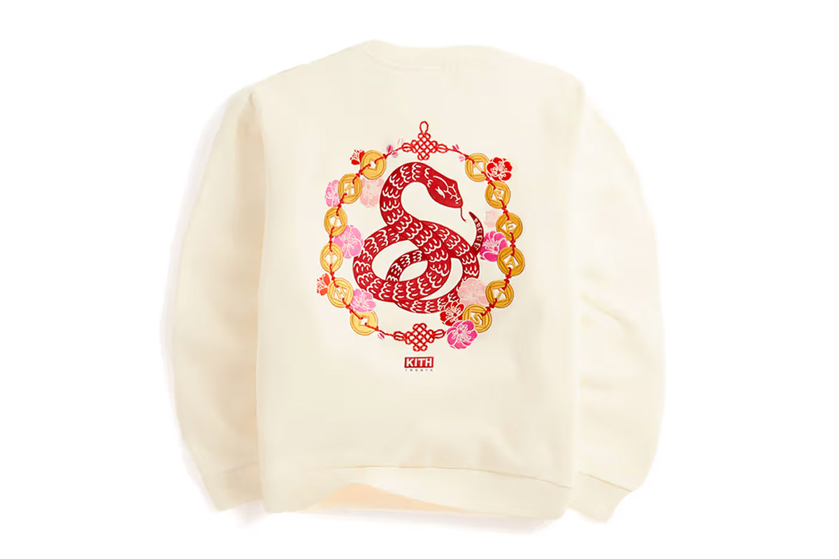 KITH Lunar New Year Capsule:  Nelson Crewneck in Sandrift