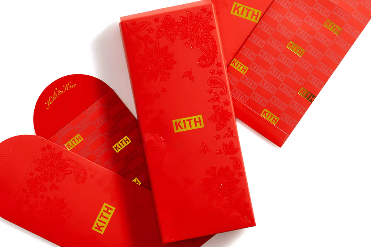 KITH Lunar New Year Capsule: The set of red envelopes