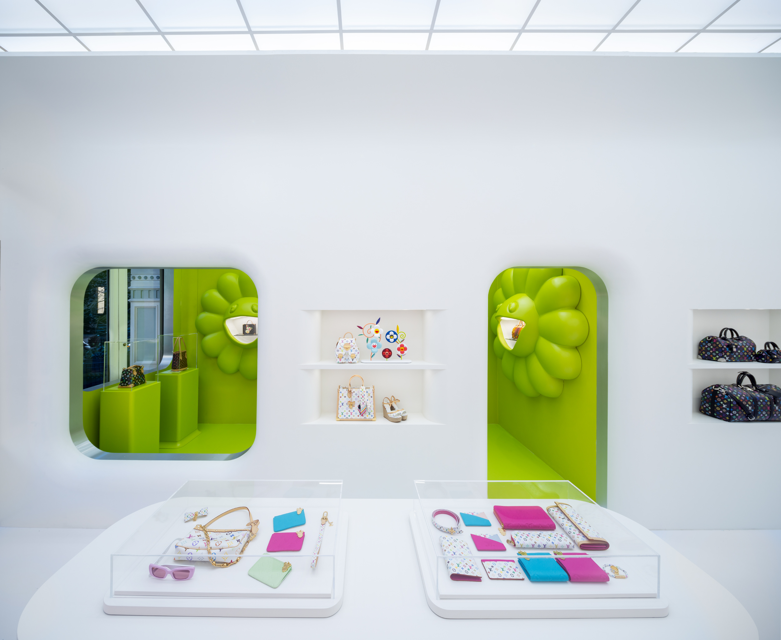 Louis Vuitton x Murakami Celebrated with Soho Pop-Up